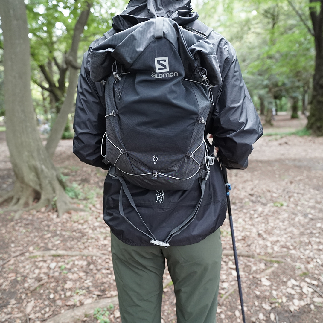 【セット】Salomon メンズ・高尾デビューに！シューズ付トレッキング4点セット