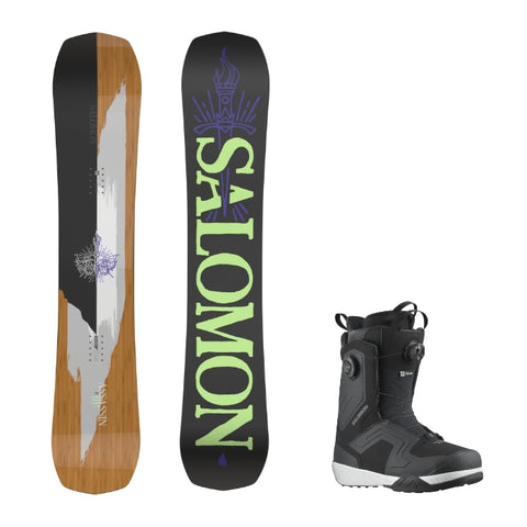 [Snowboard set rental] Salomon ASSASSIN 156 - 22-23 model (free round trip shipping)