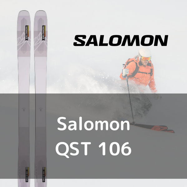 【スキー・ポール2点セットレンタル】Salomon QST 106 - 22-23モデル（往復送料無料） – Outdoor Path | アウトドア レンタルの