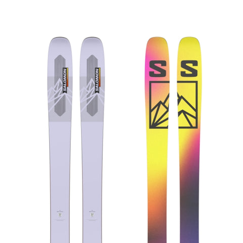 [Ski/pole 2-piece set rental] Salomon QST 106 - 22-23 model (free round trip shipping)