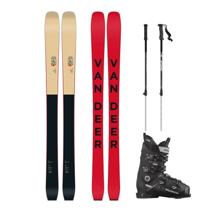 [3-piece ski set rental] Van Deer Freeride 108 - 23-24 model (Free Shipping)